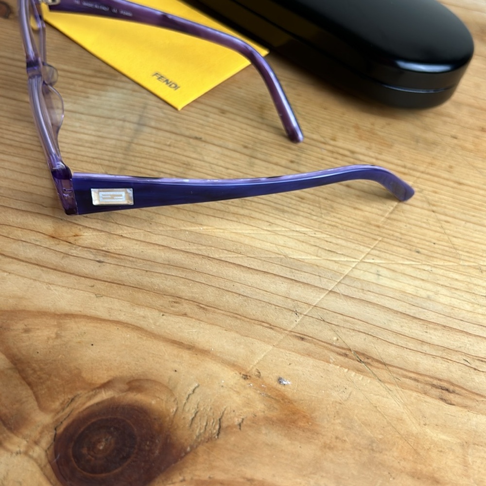 Fendi Glasses with identification card and case.4 - Picture 2 of 6